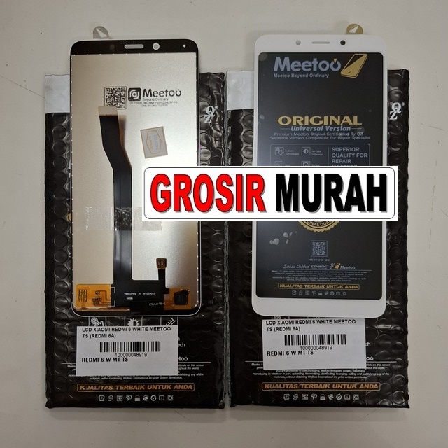 Lcd Xiaomi Redmi 6 White Meetoo Ts (redmi 6a)