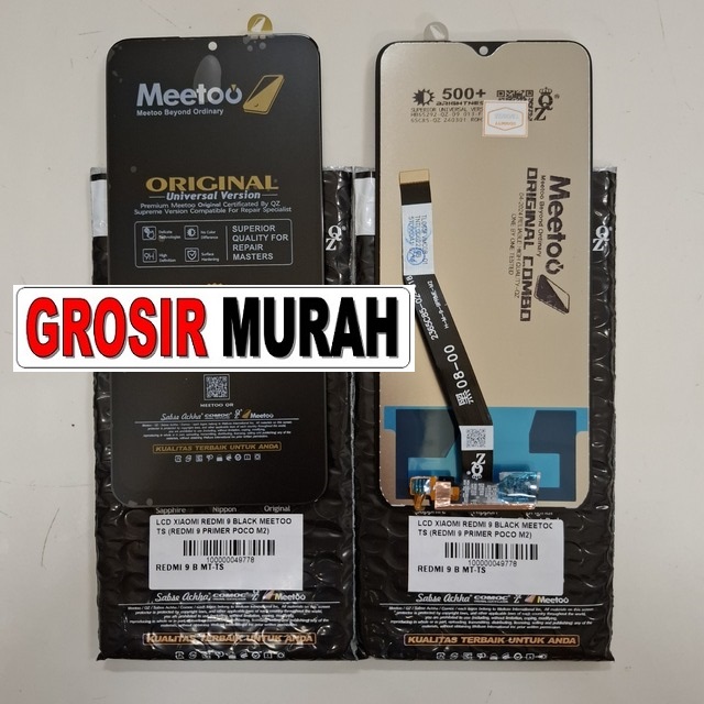 Lcd Xiaomi Redmi 9 Black Meetoo Ts (redmi 9 Prime Poco M2)