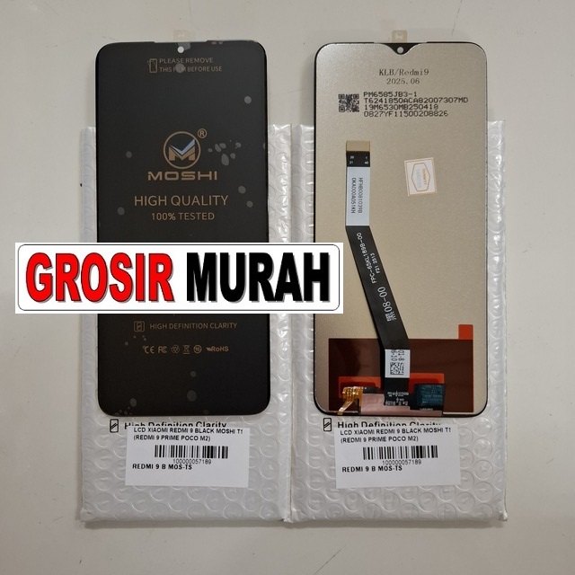 Lcd Xiaomi Redmi 9 Black Moshi Ts (redmi 9 Prime Poco M2)