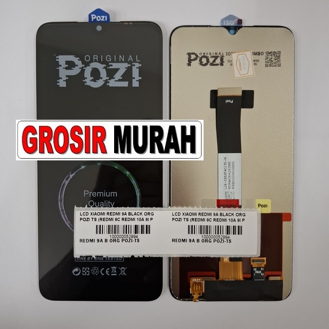 Lcd Xiaomi Redmi 9a Black Org Pozi Ts (redmi 9c Redmi 10a 9i Poco C3 C31)