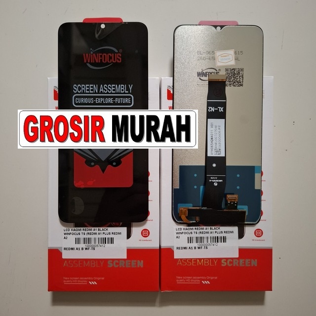 Lcd Xiaomi Redmi A1 Black Winfocus Ts (redmi A1 Plus Redmi A2 Redmi A2 Plus)