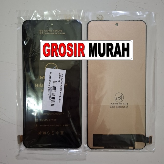Lcd Xiaomi Redmi K50 Black Moshi Ts