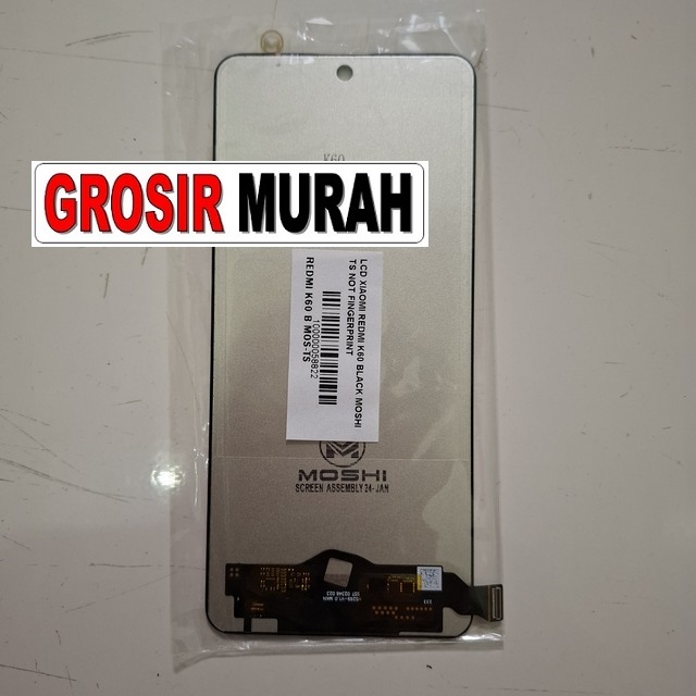 Lcd Xiaomi Redmi K60 Black Moshi Ts Not Fingerprint