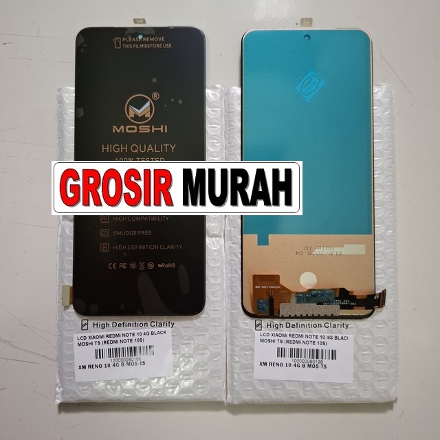 Lcd Xiaomi Redmi Note 10 4g Black Moshi Ts (redmi Note 10s Note 11 Se)