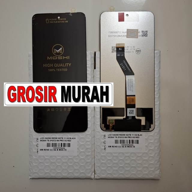Lcd Xiaomi Redmi Note 11 5g Black Moshi Ts (poco M4 Pro 5g Redmi Note 11t 5g)