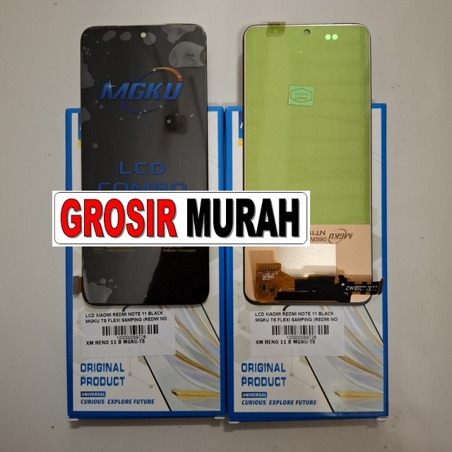 Lcd Xiaomi Redmi Note 11 Black Mgku Ts Flexi Samping (redmi Note 11s Poco M4 Pro 4g)