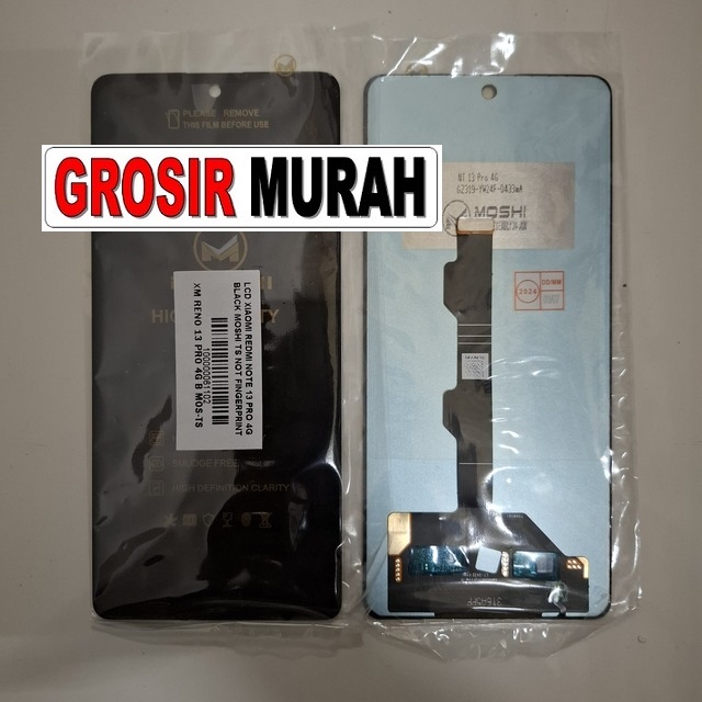 Lcd Xiaomi Redmi Note 13 Pro 4g Black Moshi Ts Not Fingerprint (poco M6 Pro 4g)