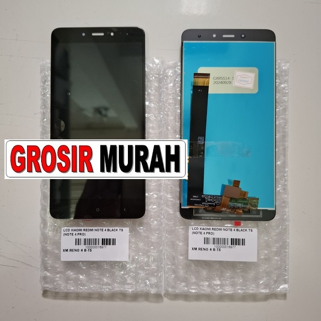 Lcd Xiaomi Redmi Note 4 Black Ts (note 4 Pro)