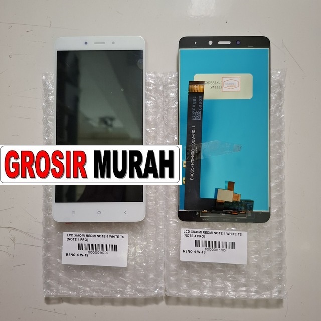 Lcd Xiaomi Redmi Note 4 White Ts (note 4 Pro)