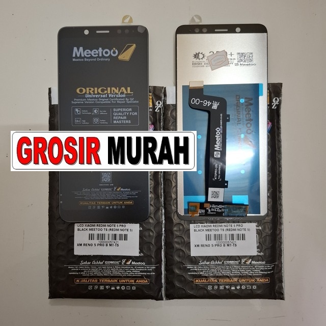 Lcd Xiaomi Redmi Note 5 Pro Black Meetoo Ts (redmi Note 5)