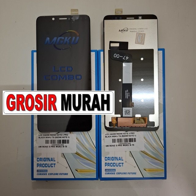 Lcd Xiaomi Redmi Note 5 Pro Black Mgku Ts (redmi Note 5)