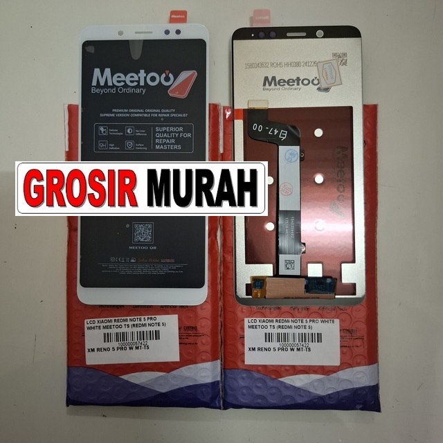 Lcd Xiaomi Redmi Note 5 Pro White Meetoo Ts (redmi Note 5)