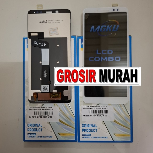 Lcd Xiaomi Redmi Note 5 Pro White Mgku Ts (redmi Note 5)