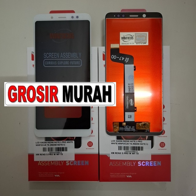 Lcd Xiaomi Redmi Note 5 Pro White Winfocus Ts (redmi Note 5)