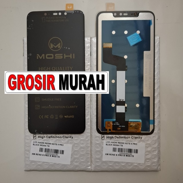 Lcd Xiaomi Redmi Note 6 Pro Black Moshi Ts