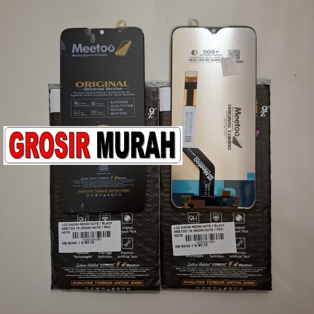 Lcd Xiaomi Redmi Note 7 Black Meetoo Ts (Redmi Note 7 Pro Note 7S)