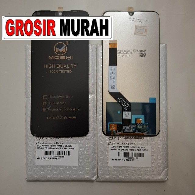 Lcd Xiaomi Redmi Note 7 Black Moshi Ts (redmi Note 7 Pro Note 7s)