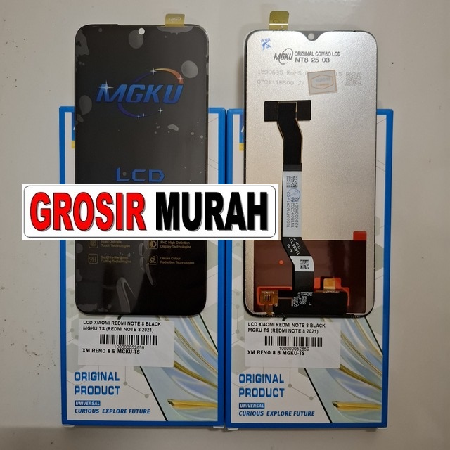 Lcd Xiaomi Redmi Note 8 Black Mgku Ts (redmi Note 8 2021)