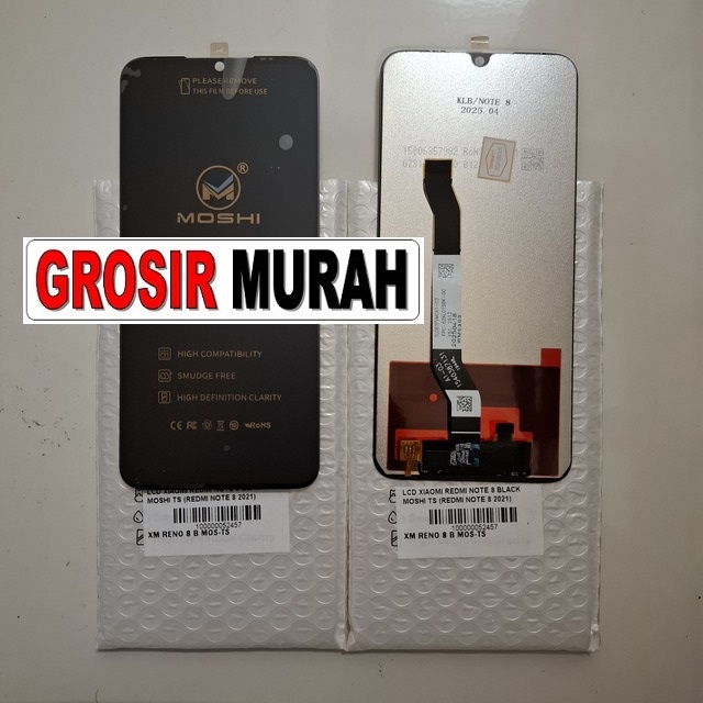 Lcd Xiaomi Redmi Note 8 Black Moshi Ts (redmi Note 8 2021)