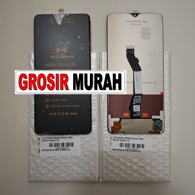 Lcd Xiaomi Redmi Note 8 Pro Black Moshi Ts