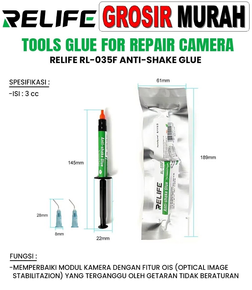 Tool Lem Relife Rl-035f 3ml For Repair Camera Anti Shake Glue
