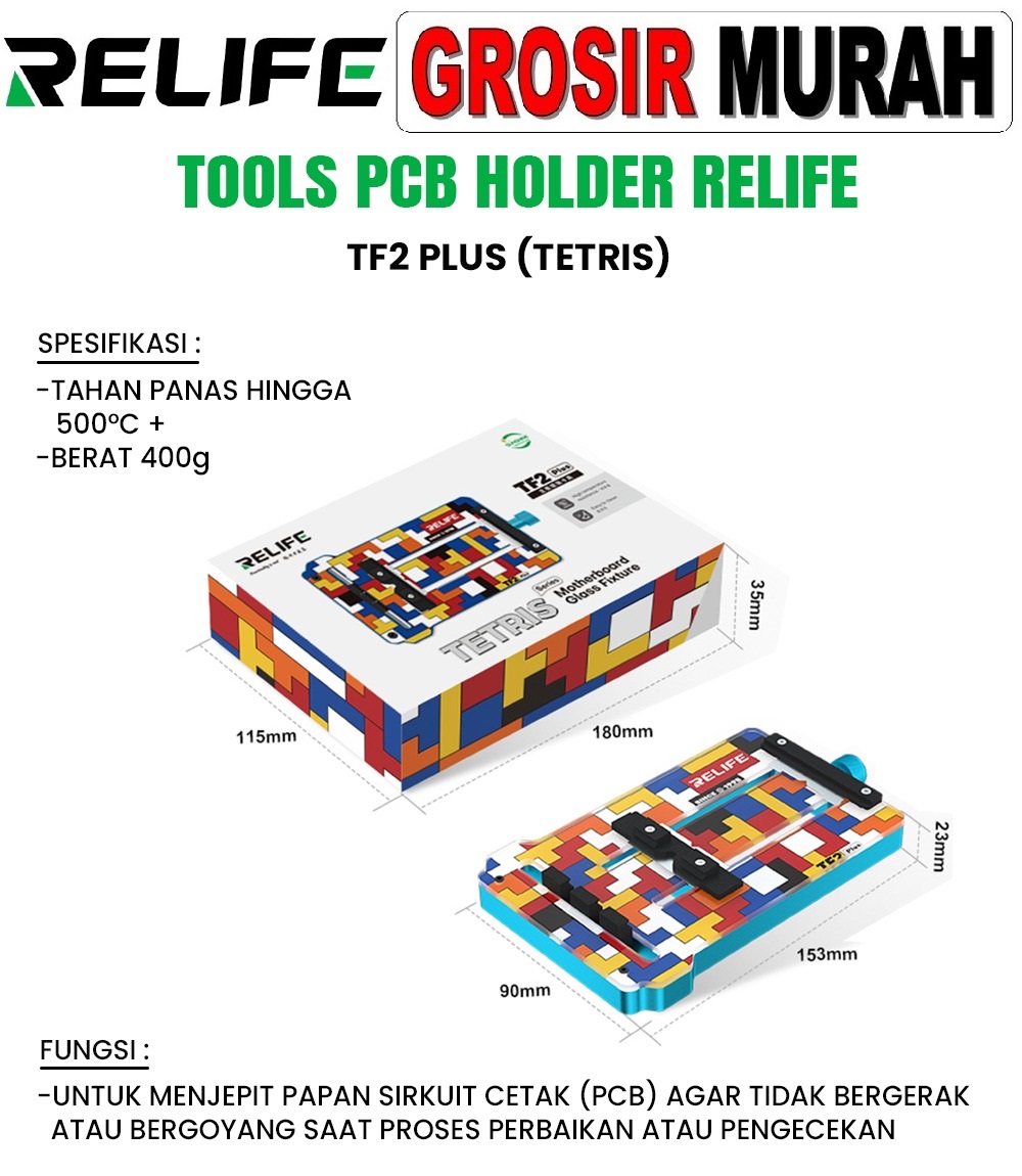 Tool Pcb Holder Relife Tf2 Plus (tetris)