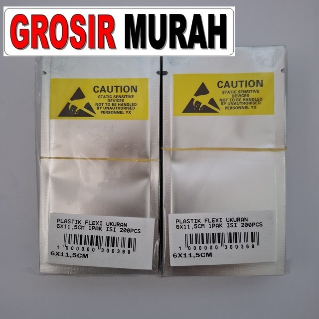 Plastik Flexi Ukuran 6x11,5cm 1pak Isi 200pcs