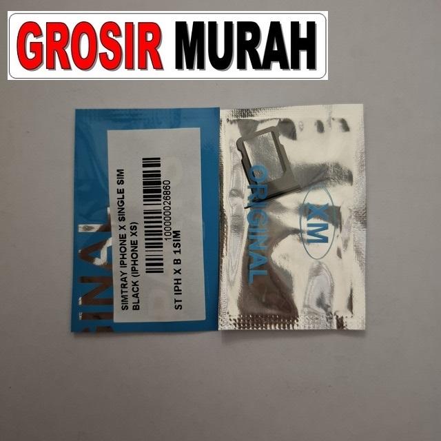 Simtray Iphone X Single Sim Black
