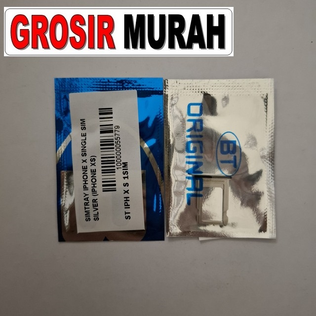 Simtray Iphone X Single Sim Silver