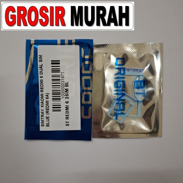 Simtray Xiaomi Redmi 6 Dual Sim Blue (redmi 6a)