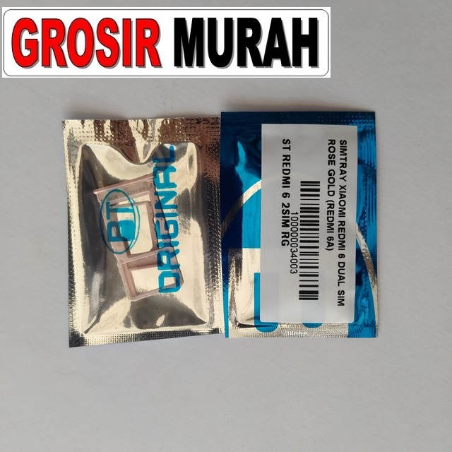 Simtray Xiaomi Redmi 6 Dual Sim Rose Gold (redmi 6a)