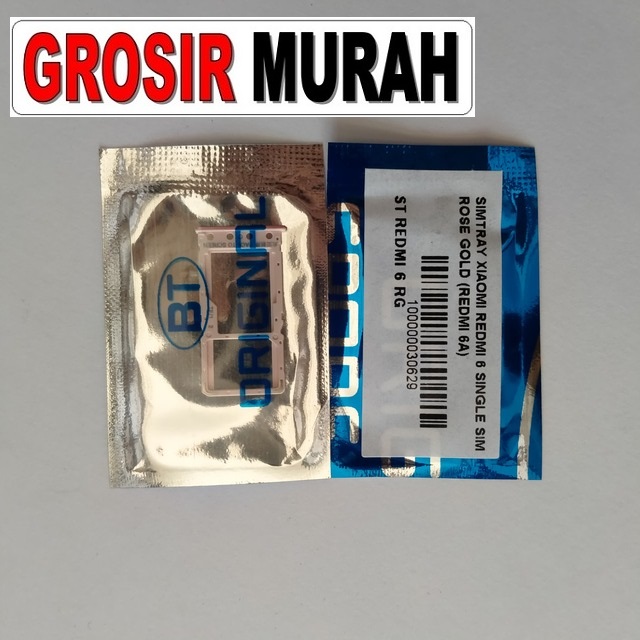 Simtray Xiaomi Redmi 6 Single Sim Rose Gold (redmi 6a)