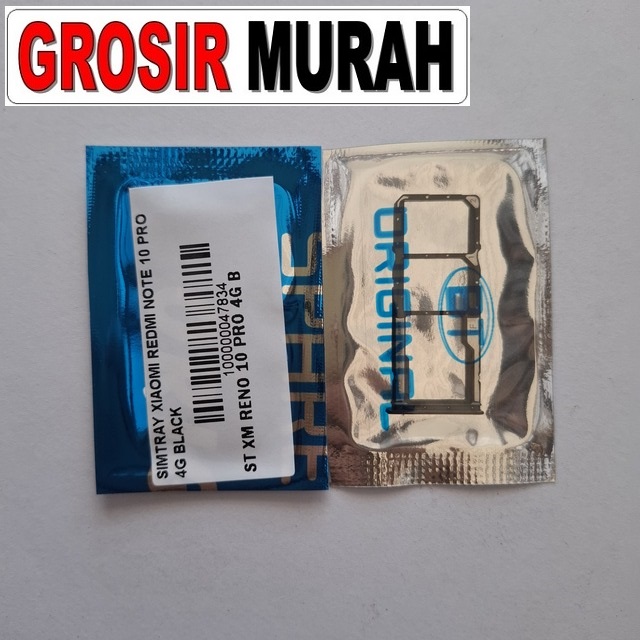 Simtray Xiaomi Redmi Note 10 Pro 4g Black