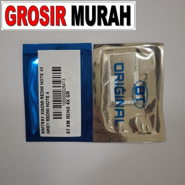 Simtray Xiaomi Redmi Note 4x Grey Redmi Note 4