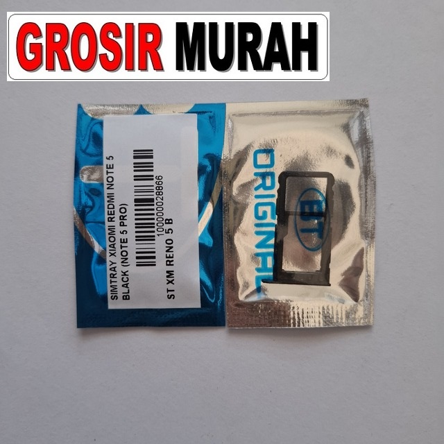 Simtray Xiaomi Redmi Note 5 Black (note 5 Pro)