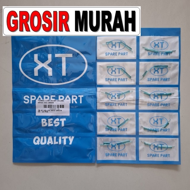 Tombol Luar On Off Volume Infinix X655 Green