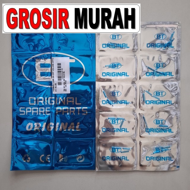 Tombol Luar On Off Volume Oppo A12 Blue