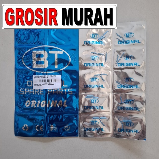 Tombol Luar On Off Volume Oppo A53 2020 Blue