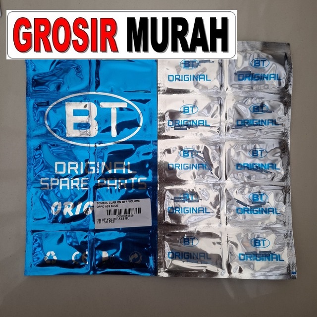 Tombol Luar On Off Volume Oppo A5s Blue
