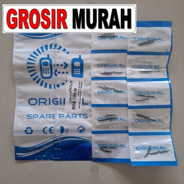 Tombol Luar On Off Volume Realme 6i Green