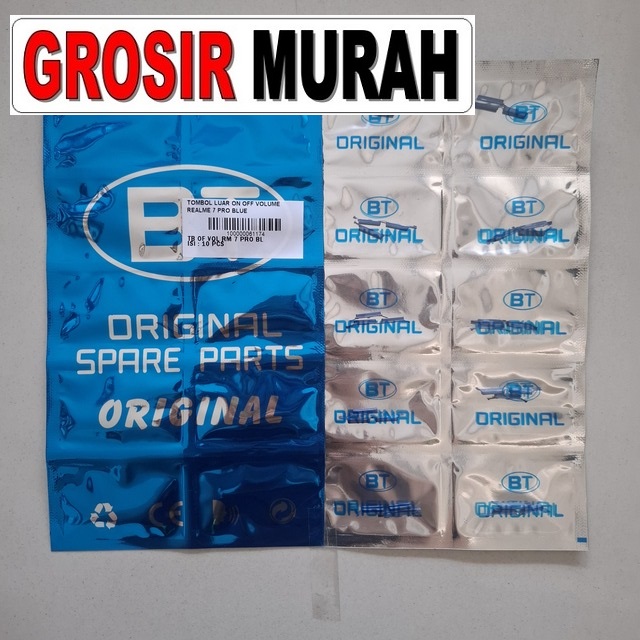 Tombol Luar On Off Volume Realme 7 Pro Blue