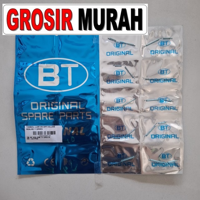 Tombol Luar On Off Volume Realme 7i Green