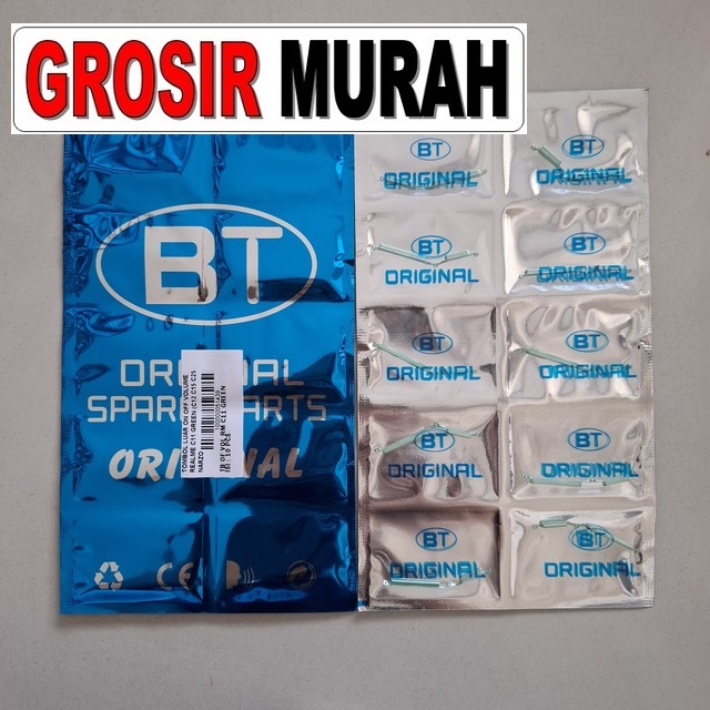 Tombol Luar On Off Volume Realme C11 Green (c12 C15 C25 Narzo 30a)