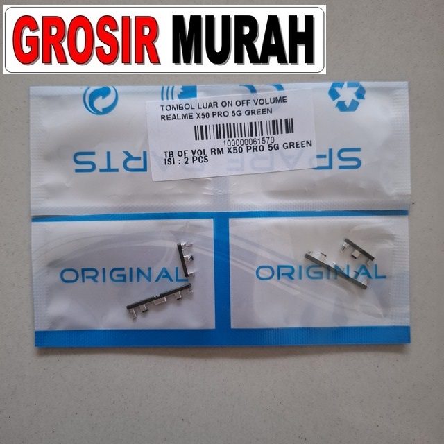 Tombol Luar On Off Volume Realme X50 Pro 5g Green