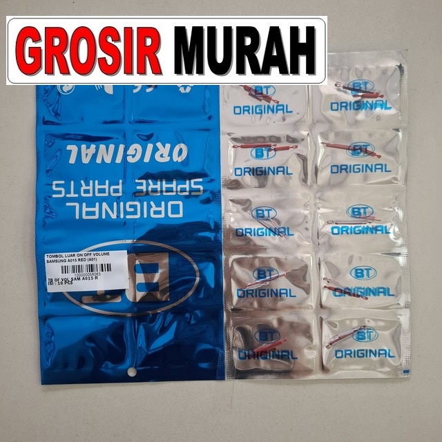 Tombol Luar On Off Volume Samsung A015 Red (a01)