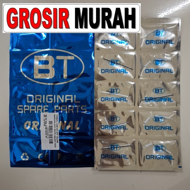 Tombol Luar On Off Volume Samsung A025 White (galaxy A02s)