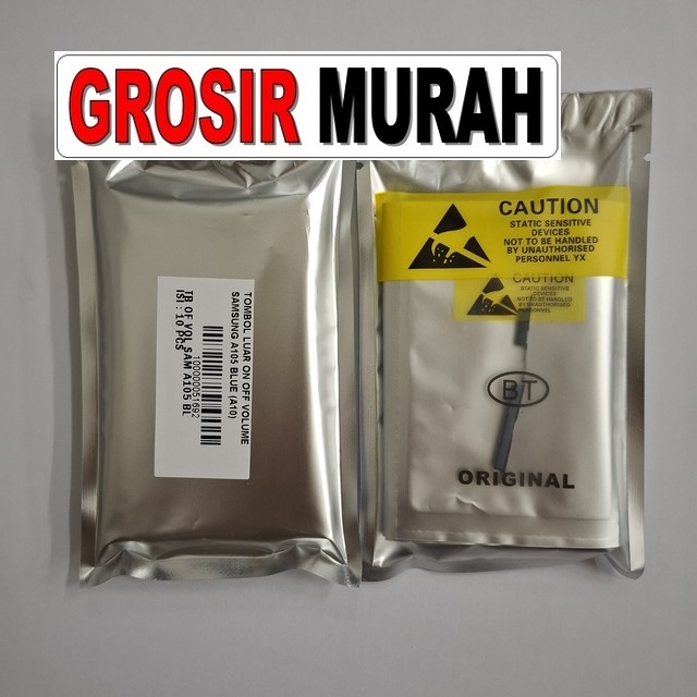 Tombol Luar On Off Volume Samsung A105 Blue (a10)
