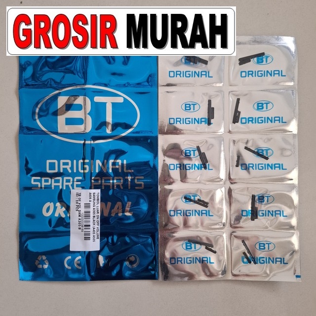 Tombol Luar On Off Volume Samsung A305 Black (a405 A505 A606 A705 A205)