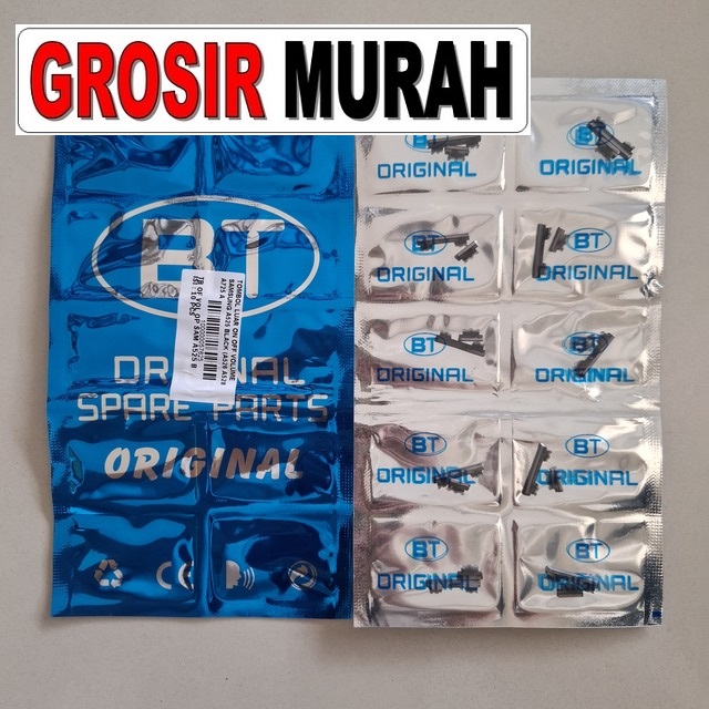 Tombol Luar On Off Volume Samsung A525 Black (a526 A528 A725 A52 4g 5g A52s 5g A72 4g)