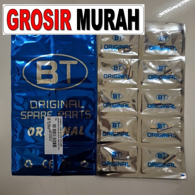 Tombol Luar On Off Volume Samsung A556 Black (galaxy A55 5g)